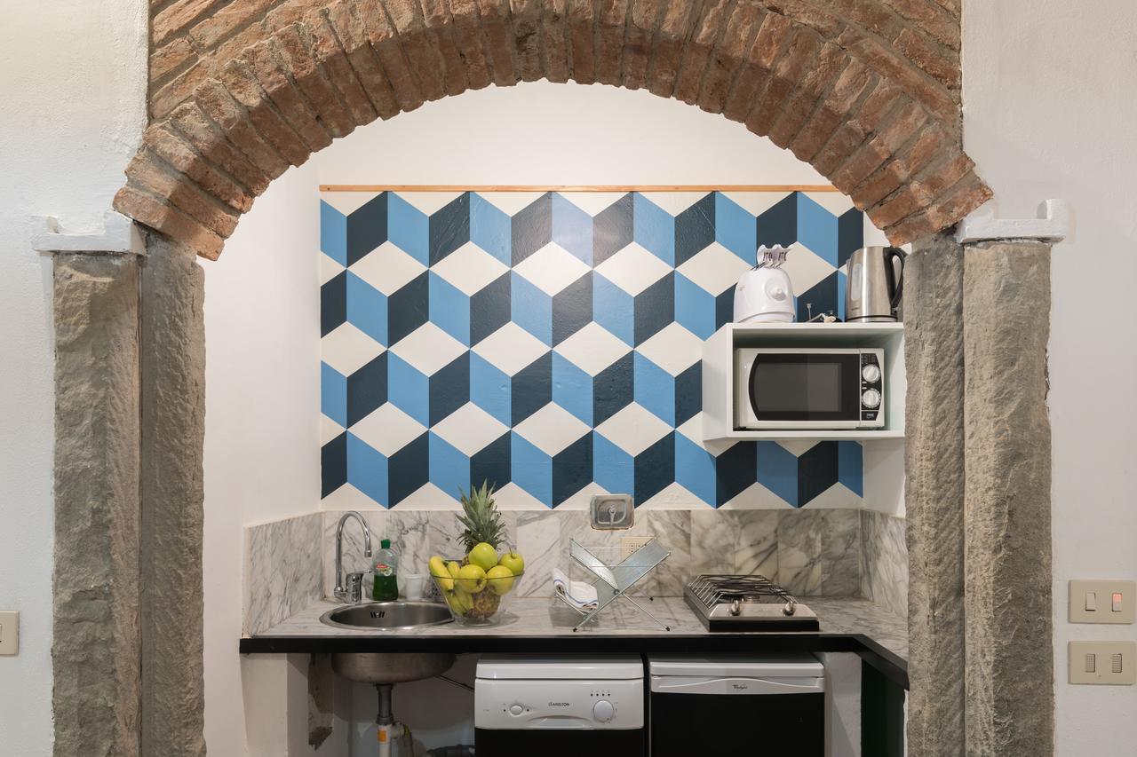 F7 - Santa Croce One Bedroom Flat For 2 Or 3 Guests Florenz Exterior foto